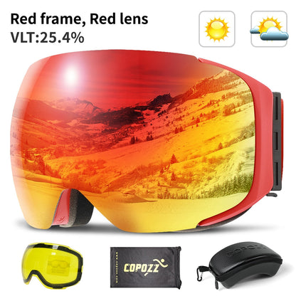 Clear Lens Waterproof Ski Snow Goggles