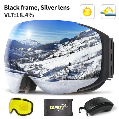 Clear Lens Waterproof Ski Snow Goggles