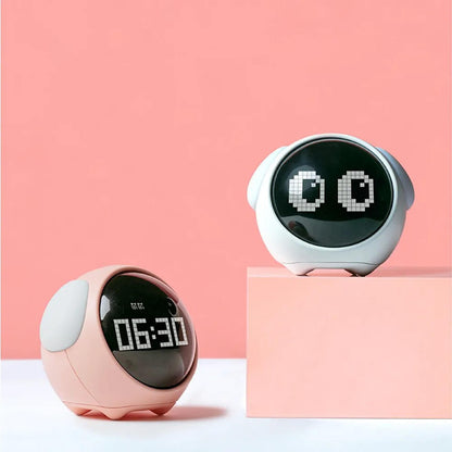 Smart Wake Up Clock With LED Light & Voice Assist