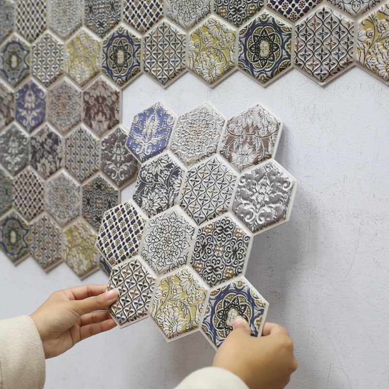 Textured Brick Design Wall Covering