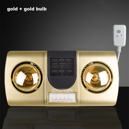 Warm Air Dryer LED Bathroom Light