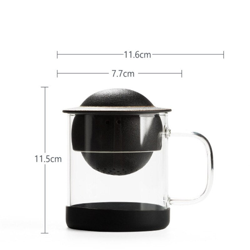 Astronomical Planet Pattern Tea Pot