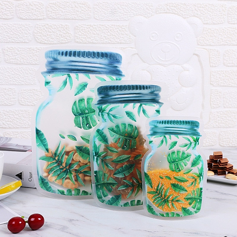 Clear Reusable Plastic Storage Bags
