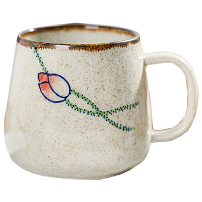 Vintage Style Artisan Coffee Mugs