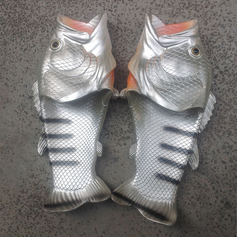 Comfortable Mens Womens Fish Slipper Shoes