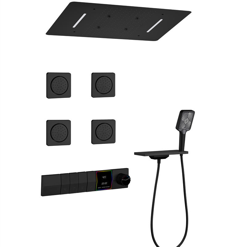 Luxury LED Touch Shower Head System