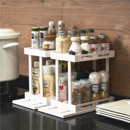 Simple Spice Organizing Kitchen Rack - Pexav