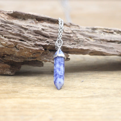 Boho Gemstone Balance Pendant Necklace