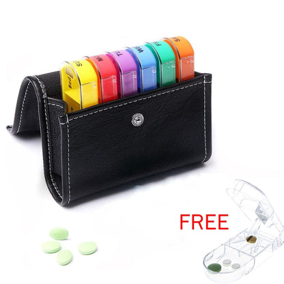Weekly Pill Organizer Medicine Box