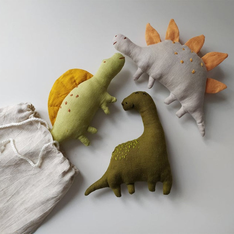 Adorable Small Stuffed Dino Toys - Pexav