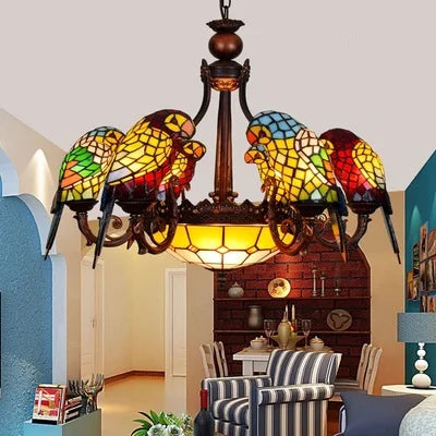 Vintage Bird Pendant Light Lamp