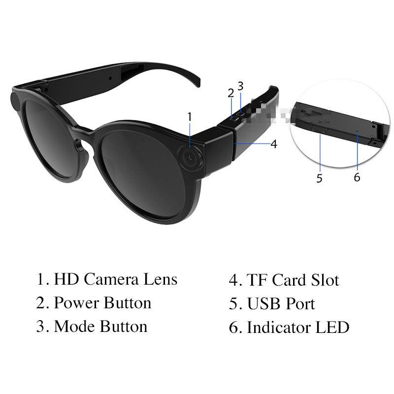 Sports Glasses Camera 1080P HD Video Recorder