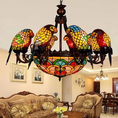 Vintage Bird Pendant Light Lamp