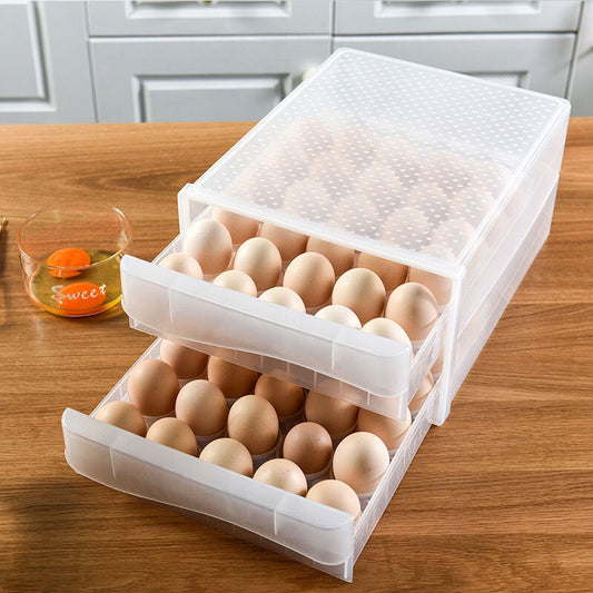 Compact Kitchen Egg Holder Container - Pexav