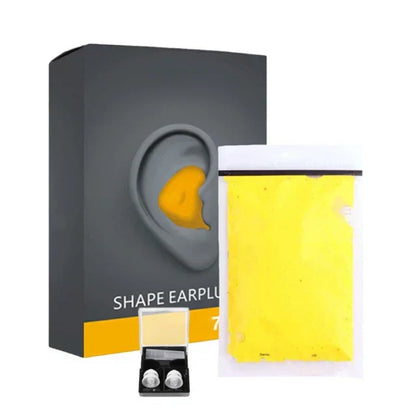 Comfortable Silicone Sleep Earplugs - Reusable Noise Reduction