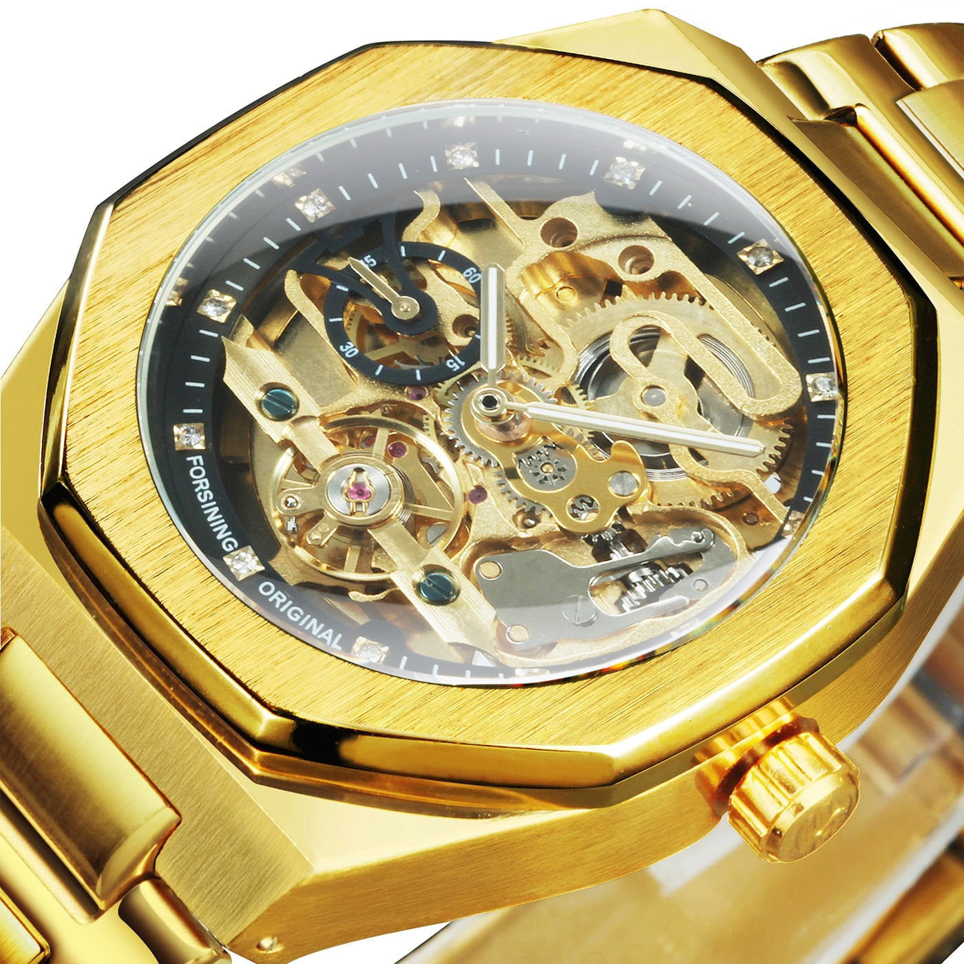 Stylish Skeleton Automatic Men's Watch