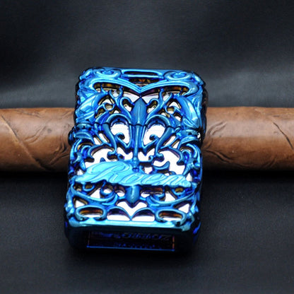 Vintage Style Skull Gas Lighter