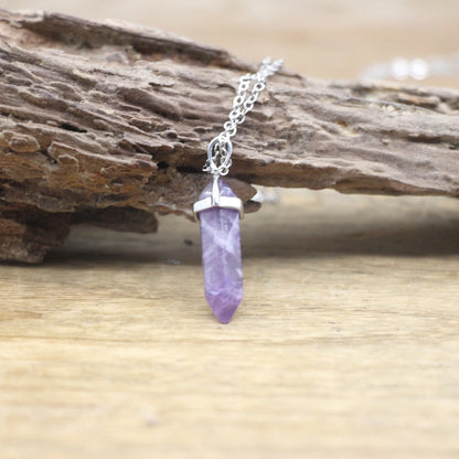 Boho Gemstone Balance Pendant Necklace