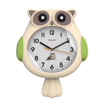 Beautiful Night Owl Wall Clock