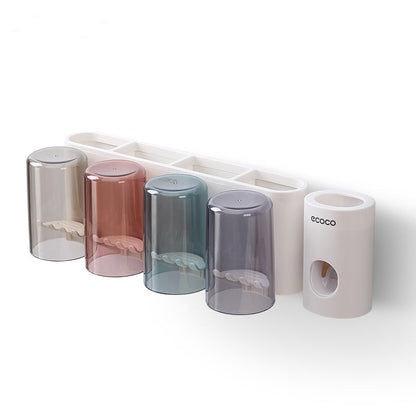 Space Saving Bathroom Storage Toothbrush Holder