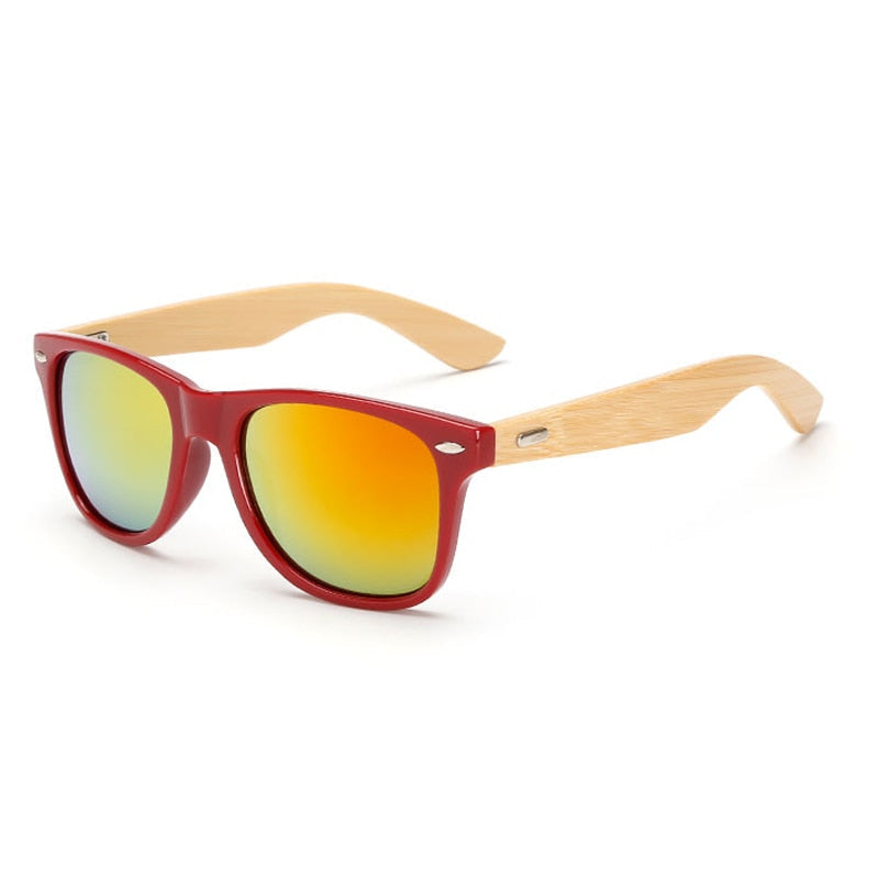Vintage Wooden Polarized Shades