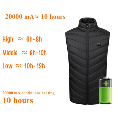 Warm Waterproof Thermal Vest for Men and Women