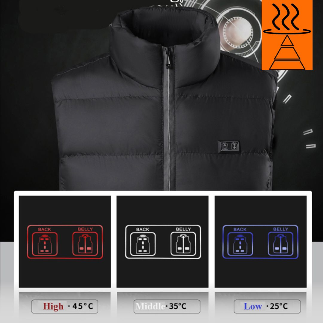 Warm Waterproof Thermal Vest for Men and Women