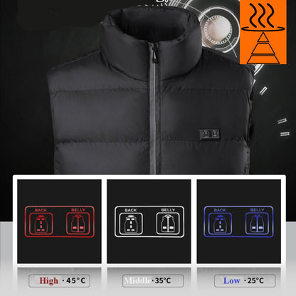 Warm Waterproof Thermal Vest for Men and Women