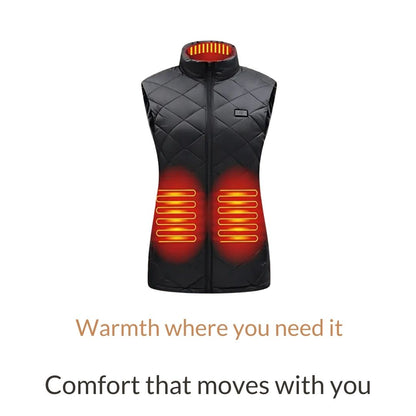 Warm Women's Rechargeable Heating Vest