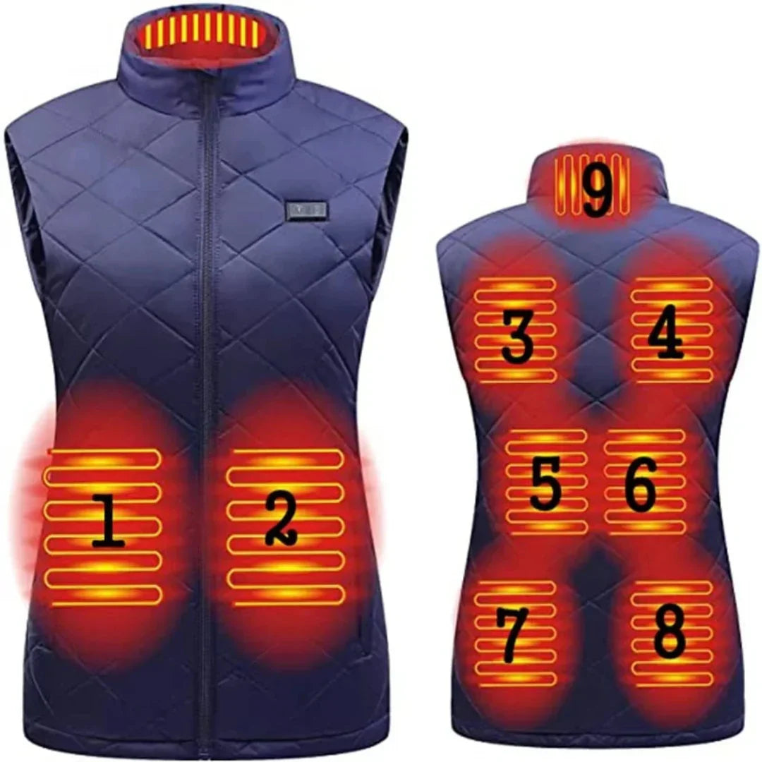Warm Women's Rechargeable Heating Vest