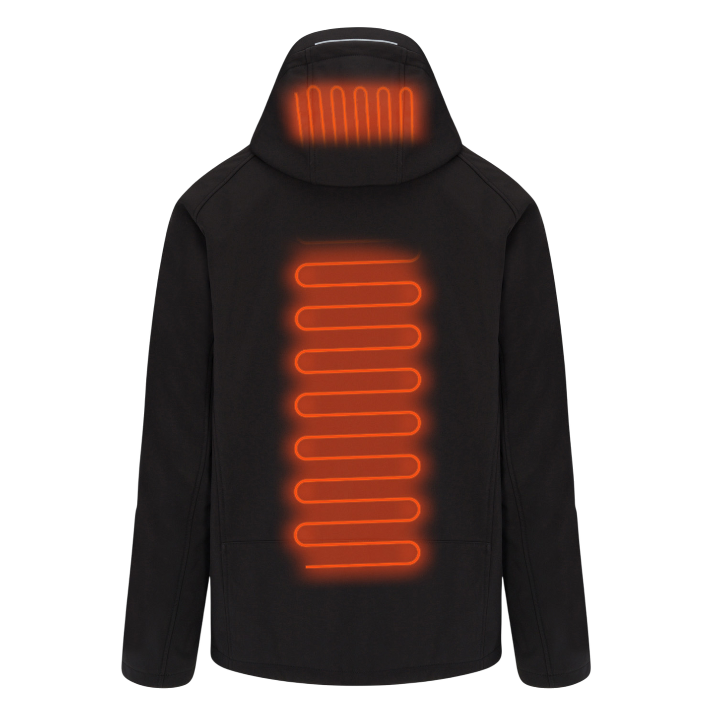 Warm Winter Coat for Men with Rechargeable Heat