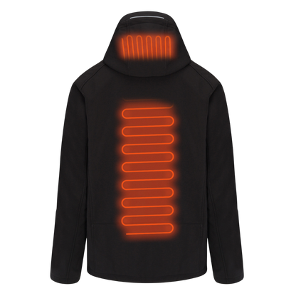 Warm Winter Coat for Men with Rechargeable Heat