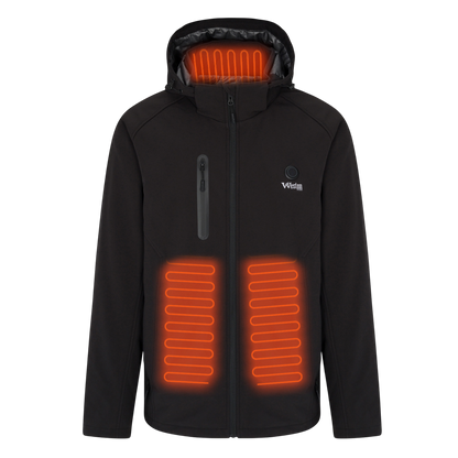 Warm Winter Coat for Men with Rechargeable Heat