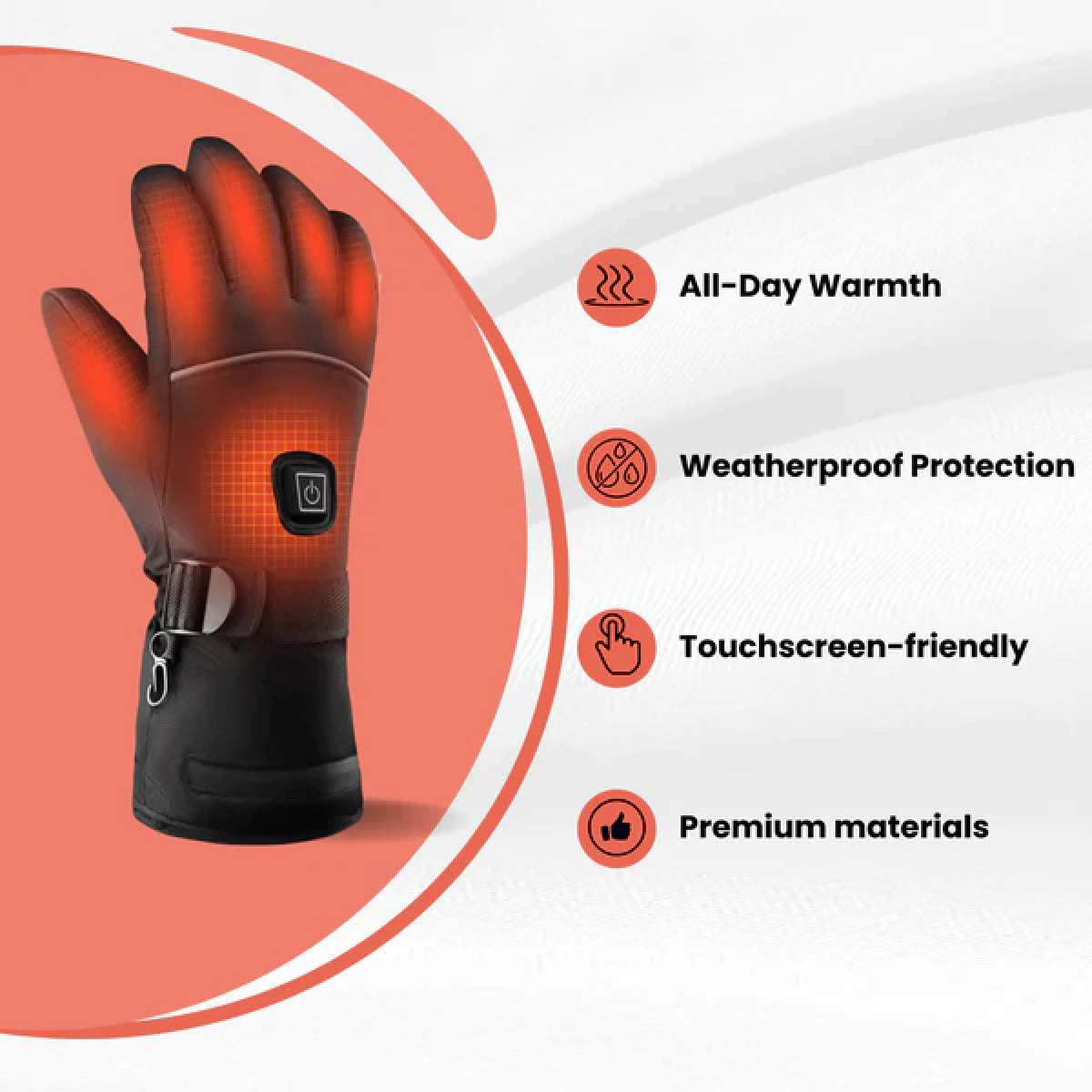 Warm Electric Gloves - Rechargeable USB Heating Gloves
