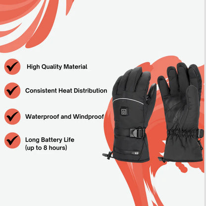 Warm Electric Gloves - Rechargeable USB Heating Gloves
