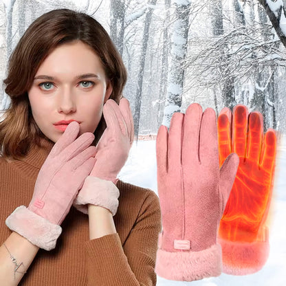 Warm Thermal Insulated Women Gloves
