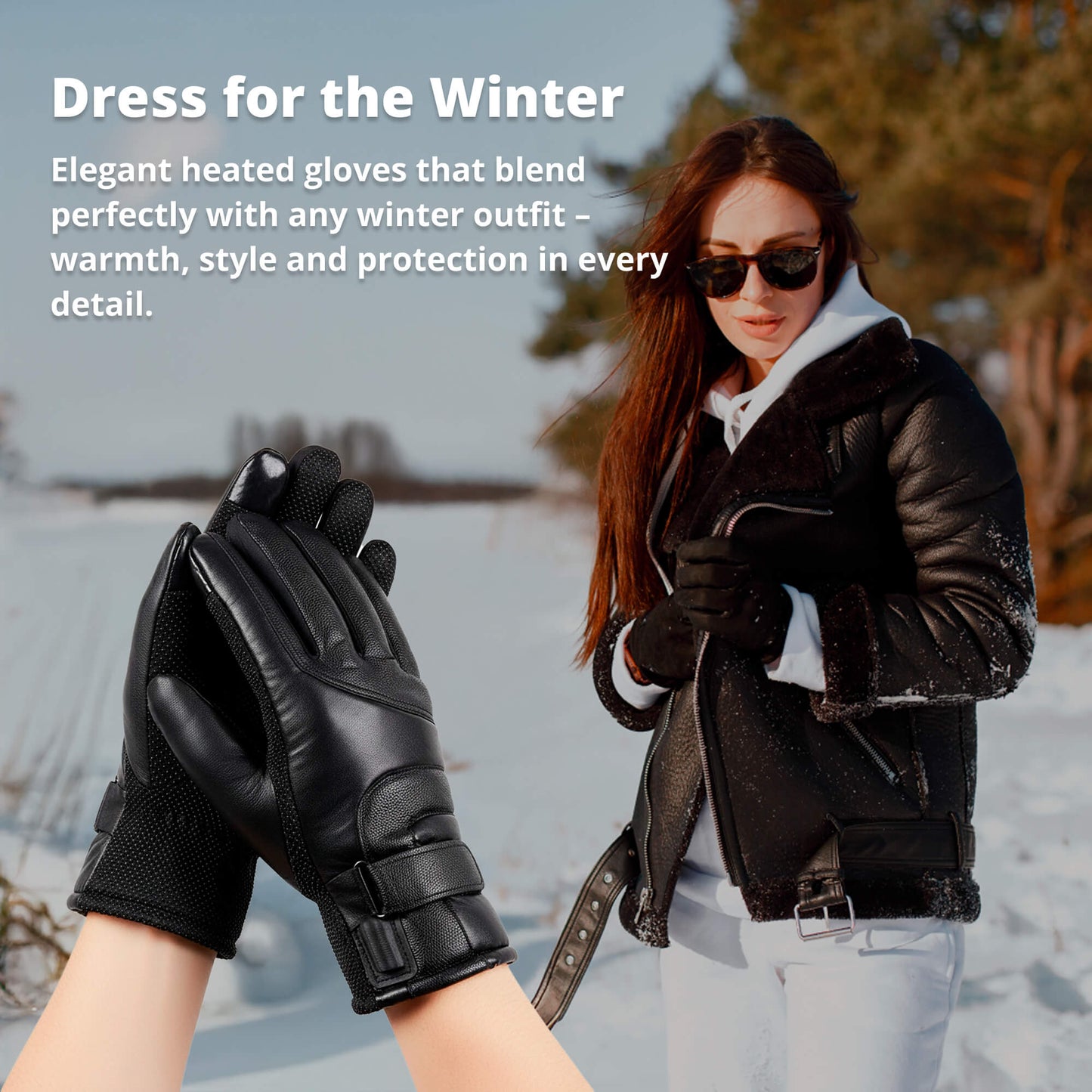 Warm Thermal Insulated Women Gloves