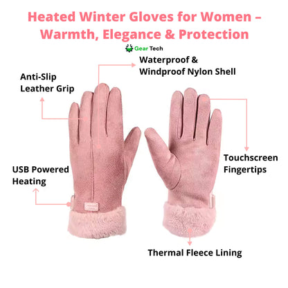 Warm Thermal Insulated Women Gloves