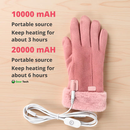 Warm Thermal Insulated Women Gloves