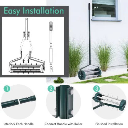 Tough Garden Manual Soil Lawn Aerator Tool