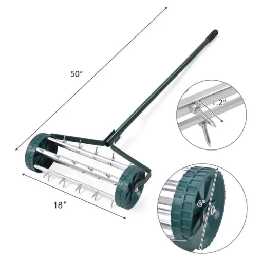 Tough Garden Manual Soil Lawn Aerator Tool