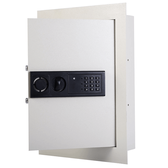 Secure Electronic Hideaway Wall Safe, 0.8 Cubic Feet - Pexav