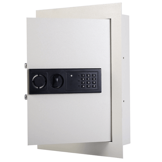 Secure Electronic Hideaway Wall Safe, 0.8 Cubic Feet - Pexav