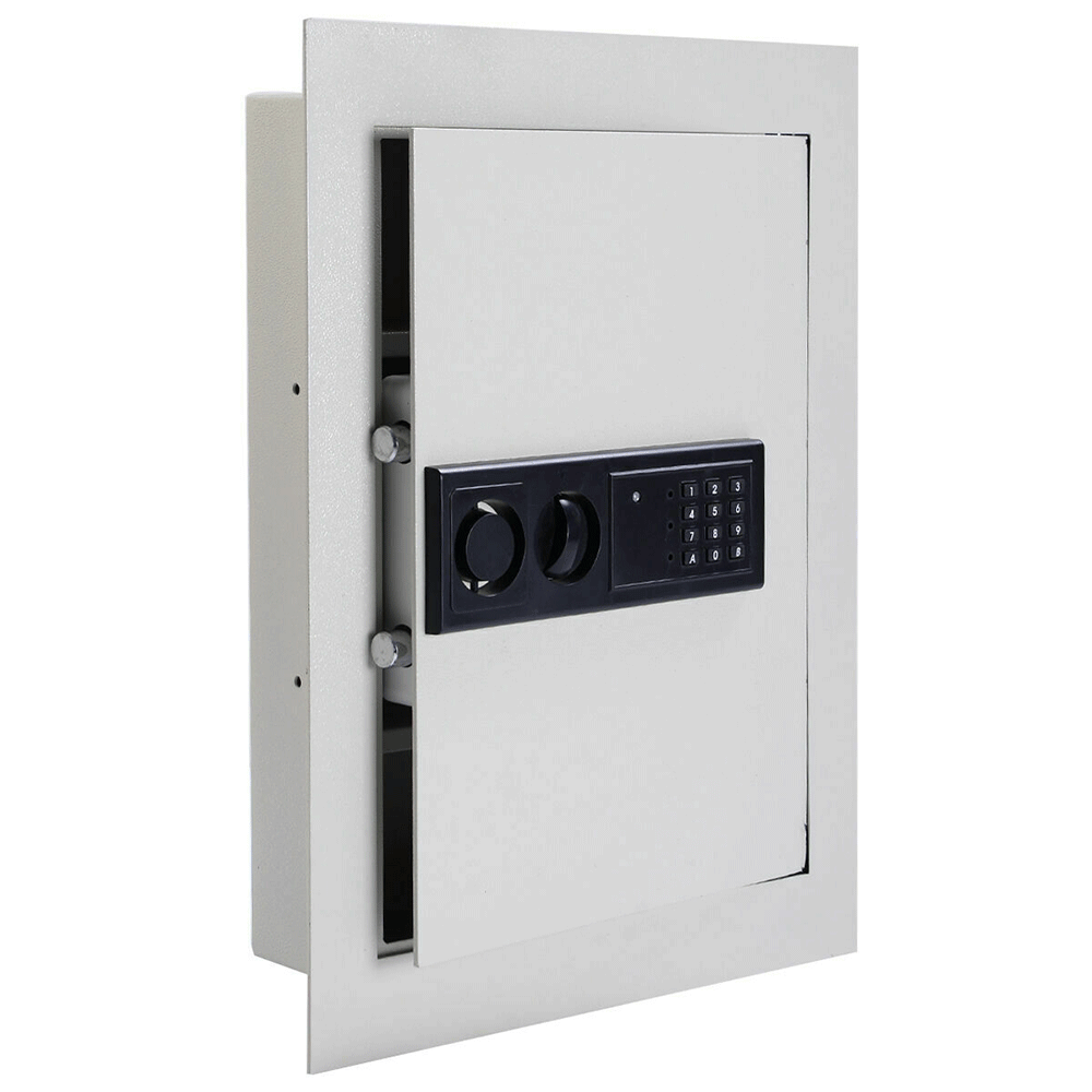 Secure Electronic Hideaway Wall Safe, 0.8 Cubic Feet