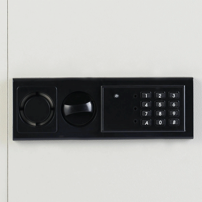 Secure Electronic Hideaway Wall Safe, 0.8 Cubic Feet