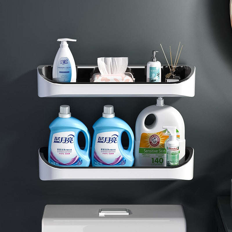 Space Saving Bathroom Wall Shelf Storage