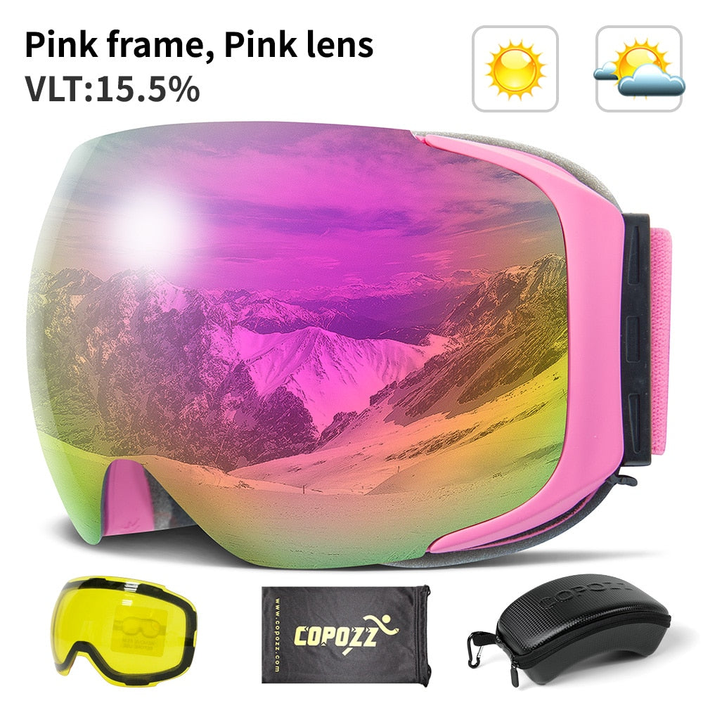 Clear Lens Waterproof Ski Snow Goggles
