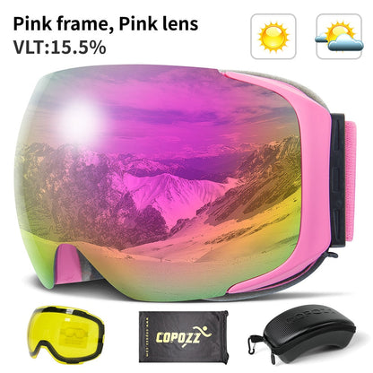 Clear Lens Waterproof Ski Snow Goggles