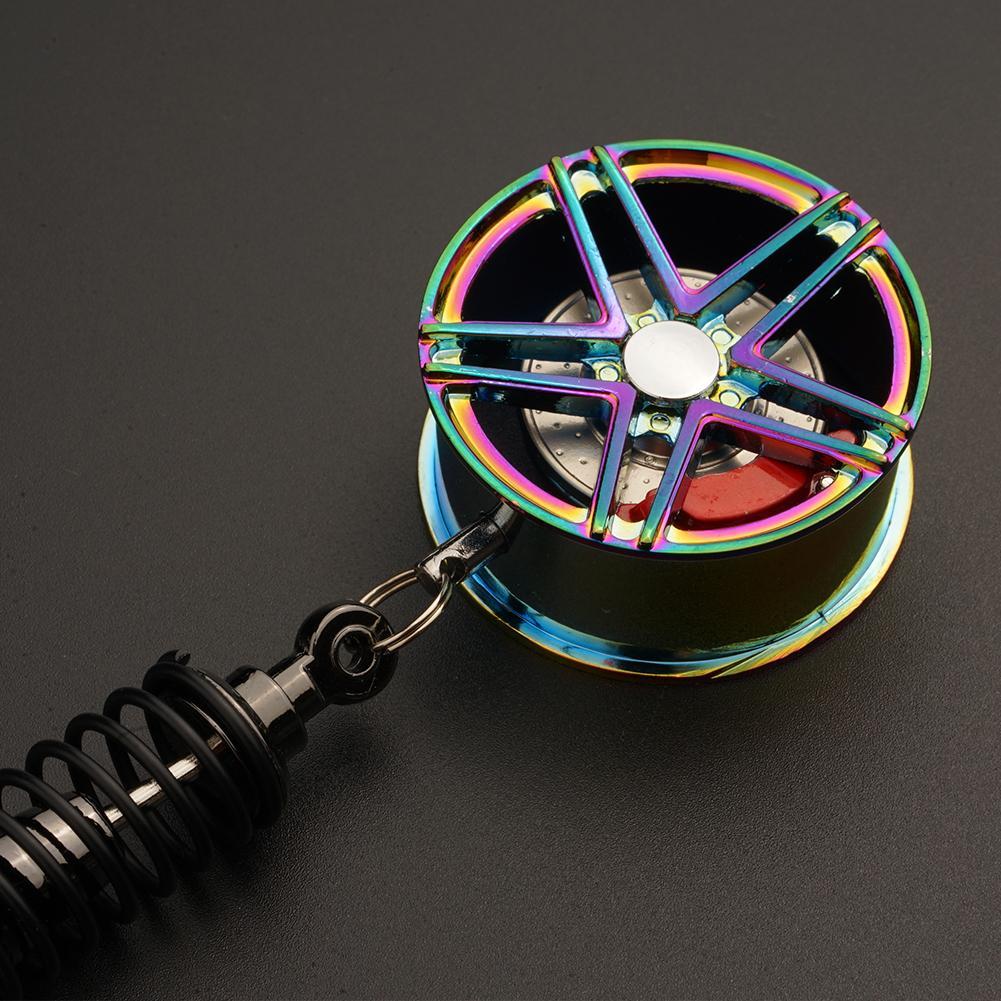 Car Shaped Rear View Mirror Keychain Accessory - Pexav