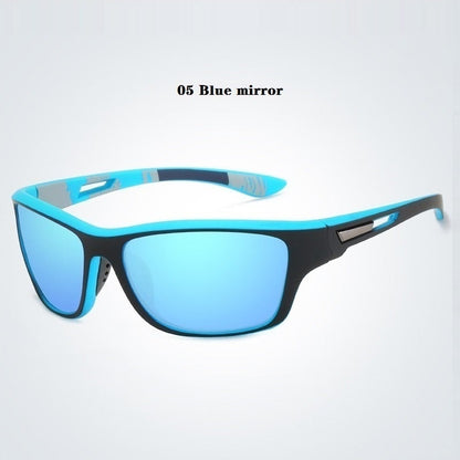 Trendy Mirrored UV Protection Sport Sunglasses